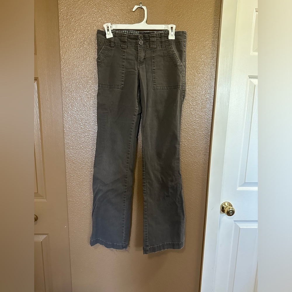 🚨SANCTUARY Wide-Legged Khaki Pants in Grey/Brown. Size 26.